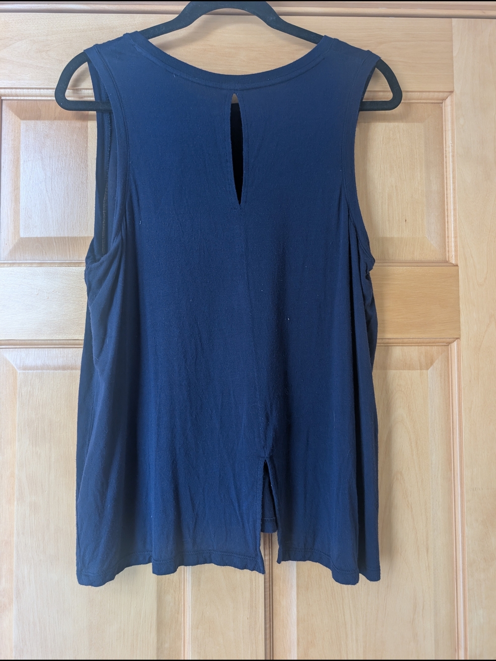 Halogen Navy Sleeveless Tank Top - Picture 4 of 4